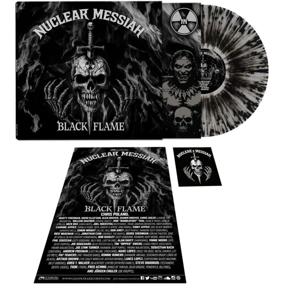 Nuclear Messiah - Black Flame  LP LP